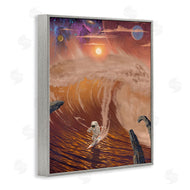 Vincent Hie | Astronaut Riding The Wave