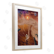 Vincent Hie | Astronaut Riding The Wave