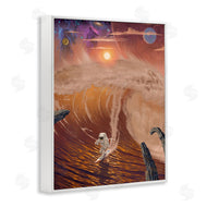 Vincent Hie | Astronaut Riding The Wave