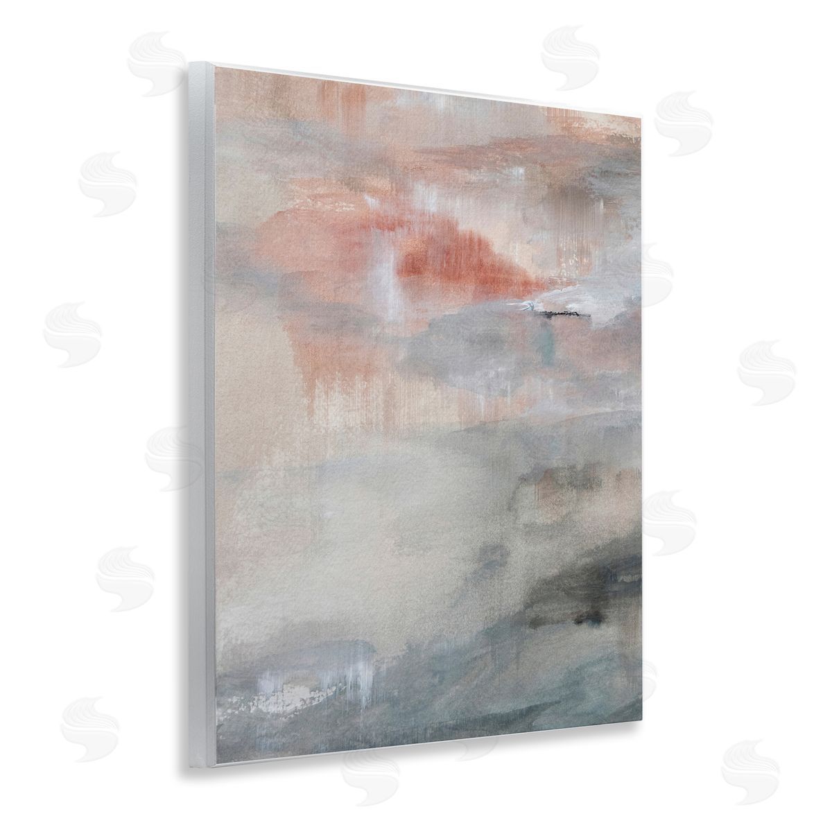 Hope Bainbridge Sunswept Neutral Abstraction Canvas Wall Art Print
