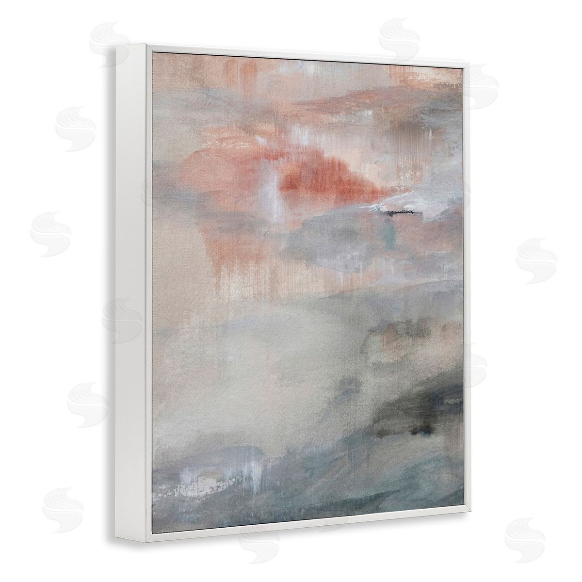 Hope Bainbridge Sunswept Neutral Abstraction Canvas Wall Art Print
