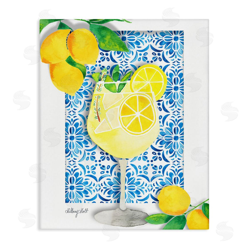 Hillary Holt | Mediterranean Limoncello Drink