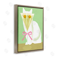 Lil' Rue | Cat with Martini Olive Eyes