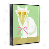 Lil' Rue | Cat with Martini Olive Eyes