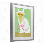 Lil' Rue | Cat with Martini Olive Eyes