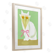 Lil' Rue | Cat with Martini Olive Eyes