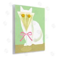 Lil' Rue | Cat with Martini Olive Eyes