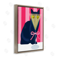 Lil' Rue | Cat & Martini on Stripes