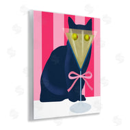 Lil' Rue | Cat & Martini on Stripes