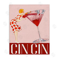 Lil' Rue | Retro Woman & Cocktail
