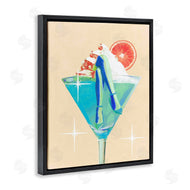 Lil' Rue | Cocktail with Crossed Legs