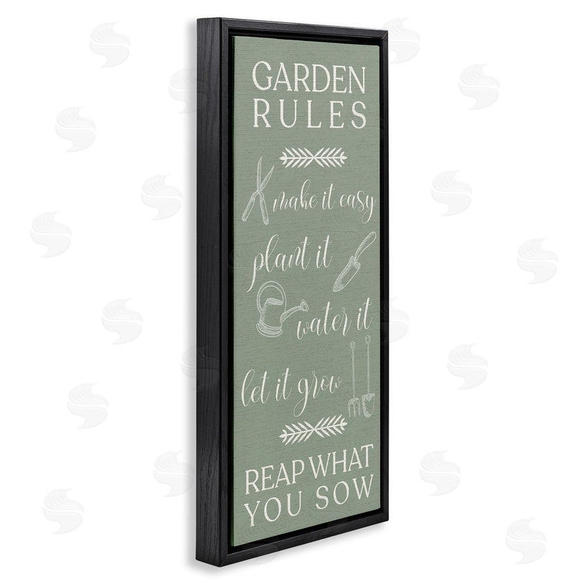 Lil' Rue | Garden Rules Reap What You Sow