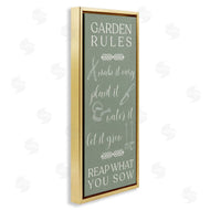Lil' Rue | Garden Rules Reap What You Sow