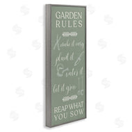 Lil' Rue | Garden Rules Reap What You Sow