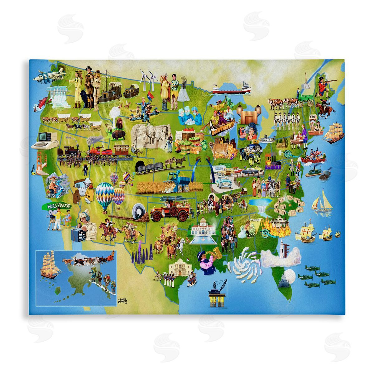 Joseph Burgess | US History Landmark Map