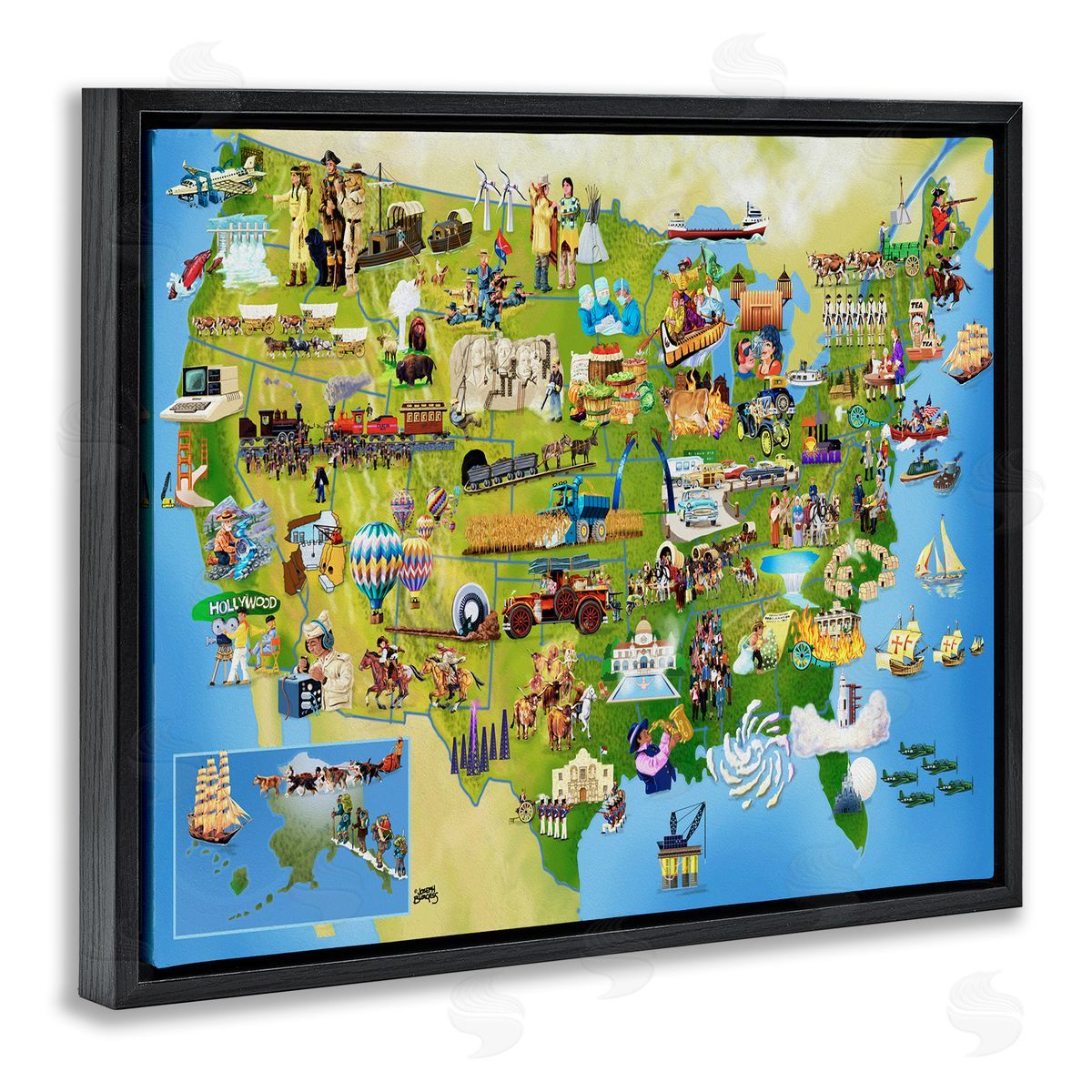 Joseph Burgess | US History Landmark Map