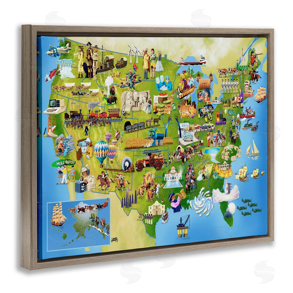 Joseph Burgess | US History Landmark Map