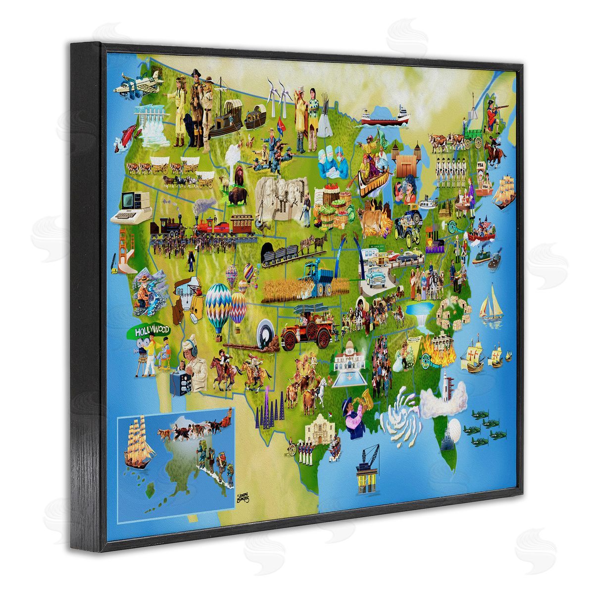 Joseph Burgess | US History Landmark Map