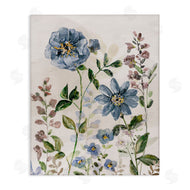 Sally Swatland | Blushing Blue Garden Flowers