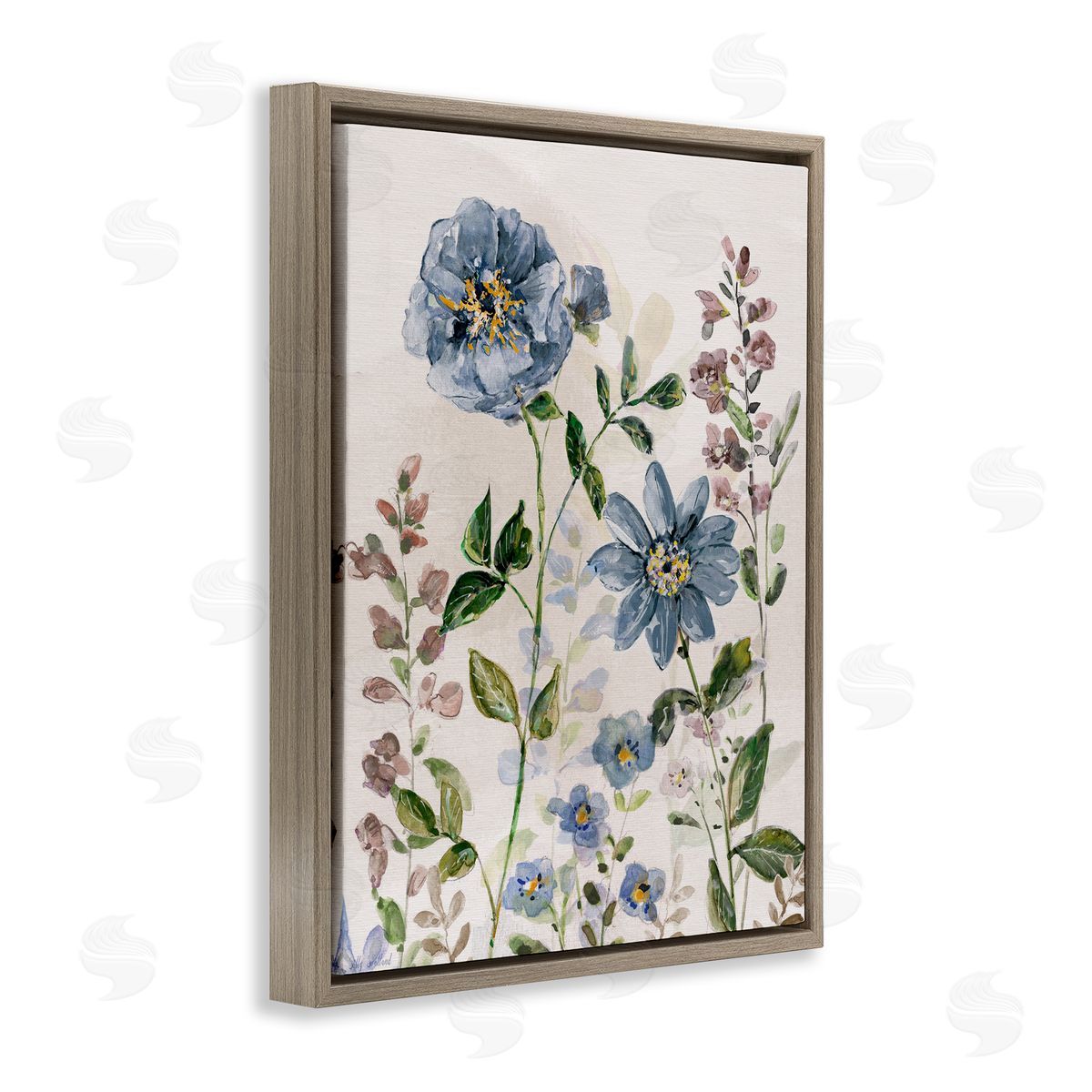 Sally Swatland | Blushing Blue Garden Flowers