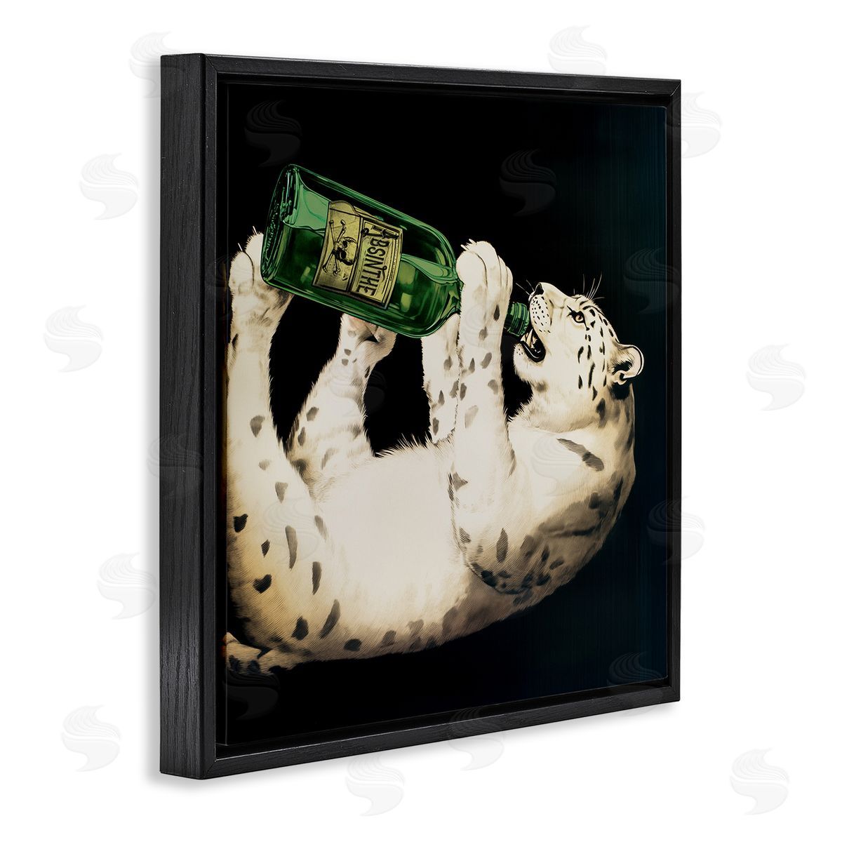 Annabelle Hall | Leopard Absinthe Bottle
