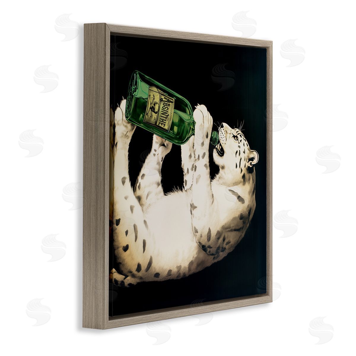 Annabelle Hall | Leopard Absinthe Bottle