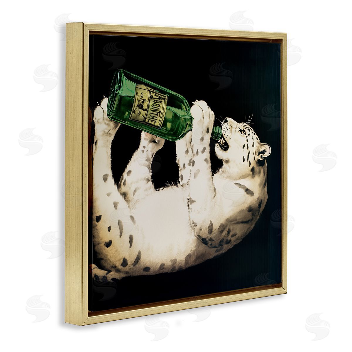 Annabelle Hall | Leopard Absinthe Bottle