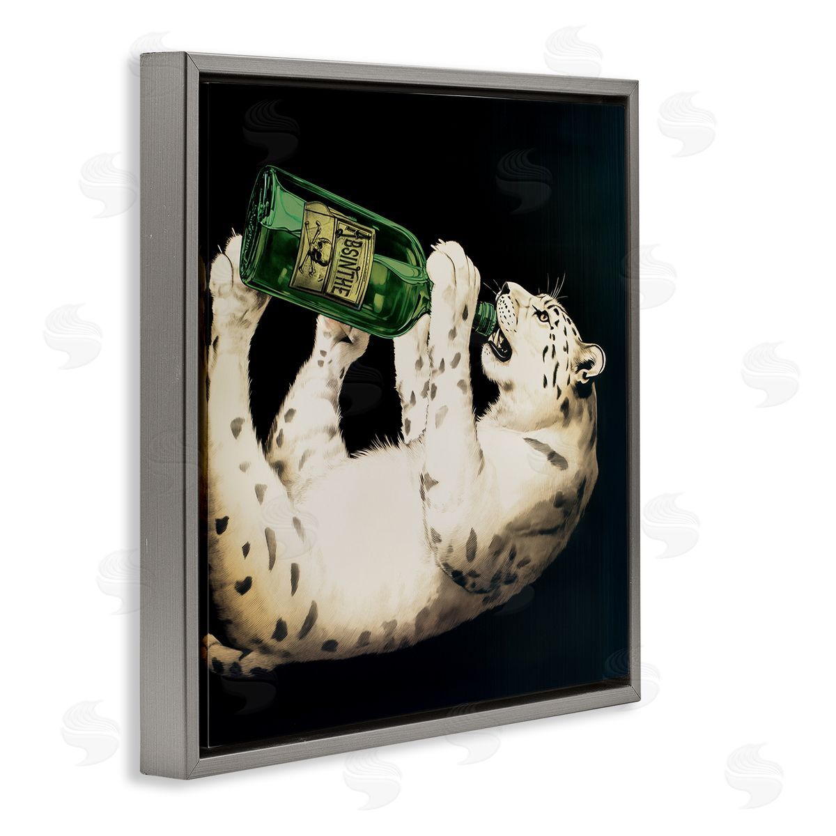 Annabelle Hall | Leopard Absinthe Bottle