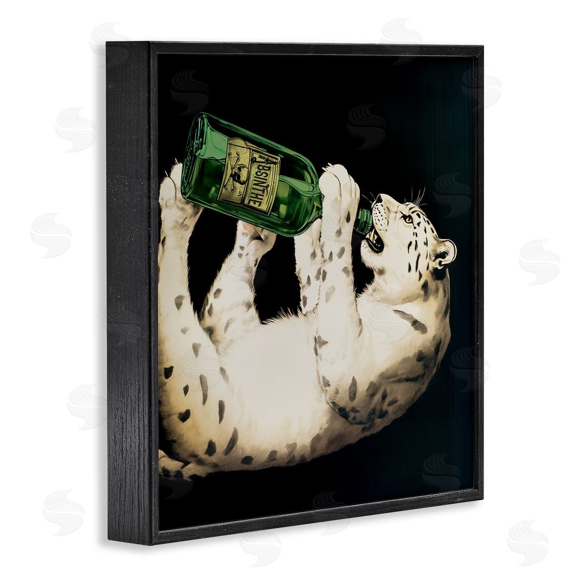 Annabelle Hall | Leopard Absinthe Bottle