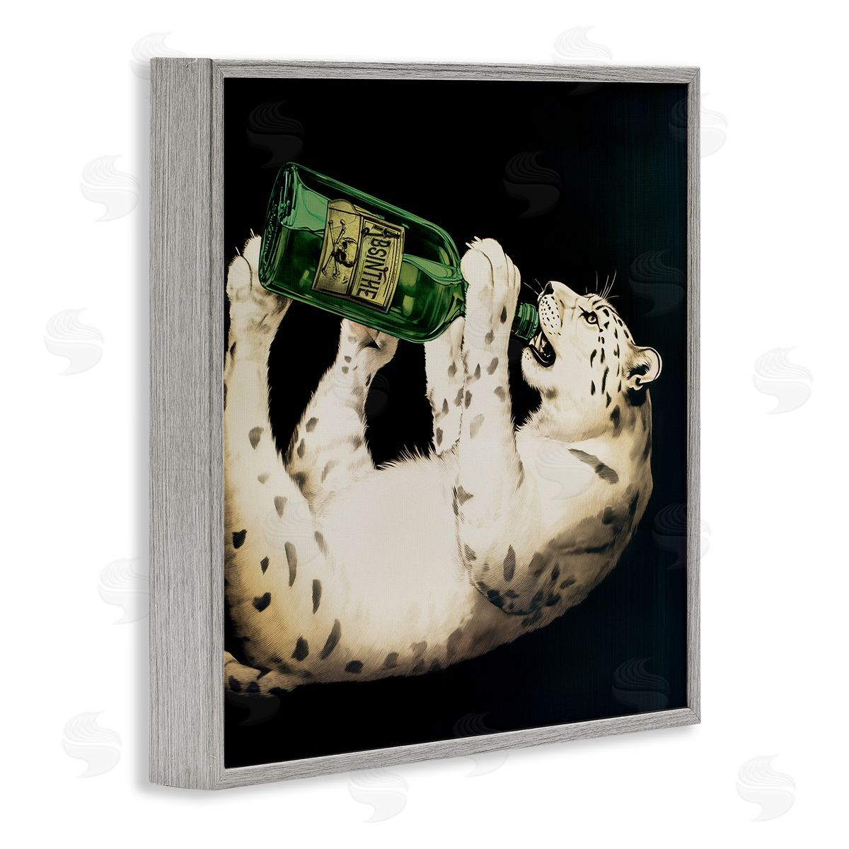 Annabelle Hall | Leopard Absinthe Bottle