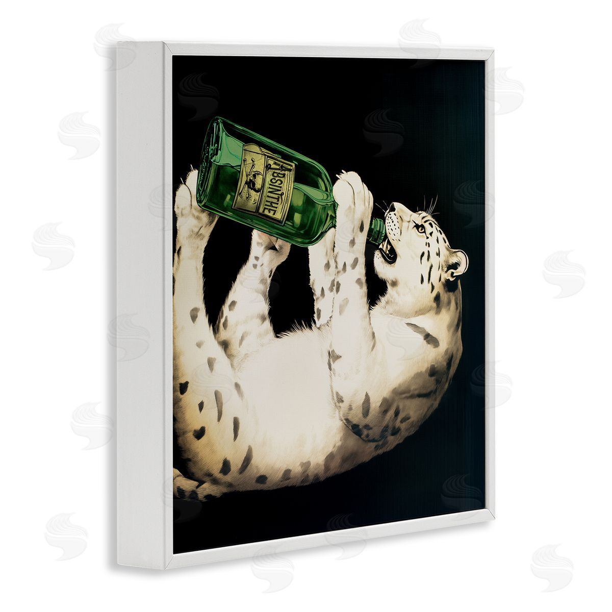 Annabelle Hall | Leopard Absinthe Bottle