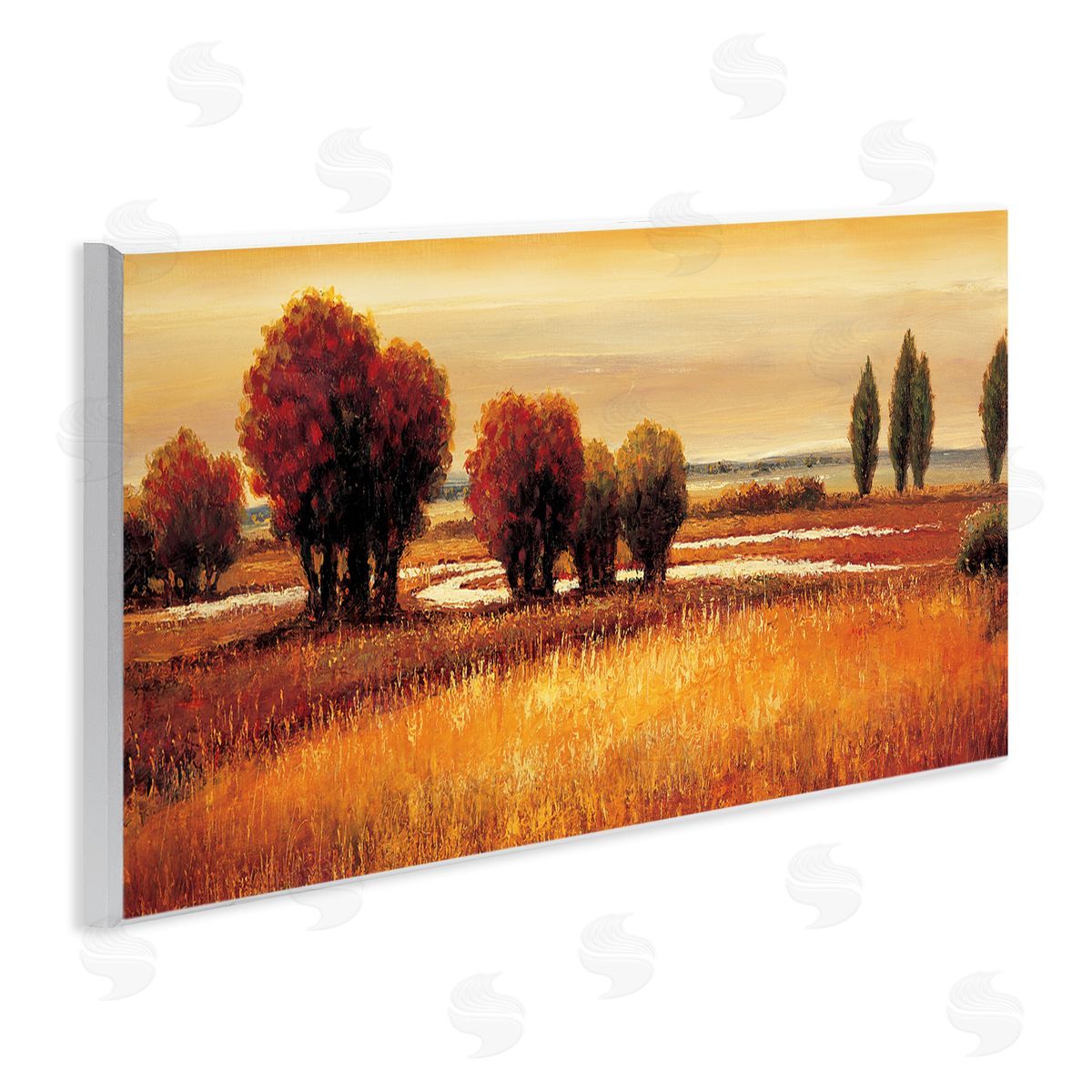 Gregory Williams Golden Reflections Landscape Canvas Wall Art Print