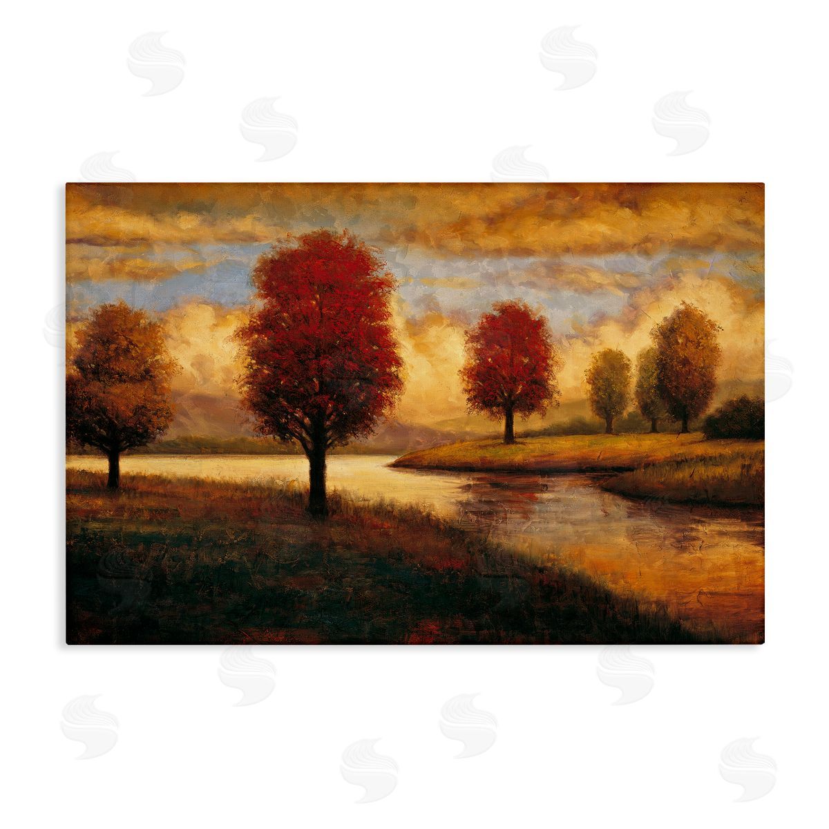 Gregory Williams | Trees with Golden Reflections