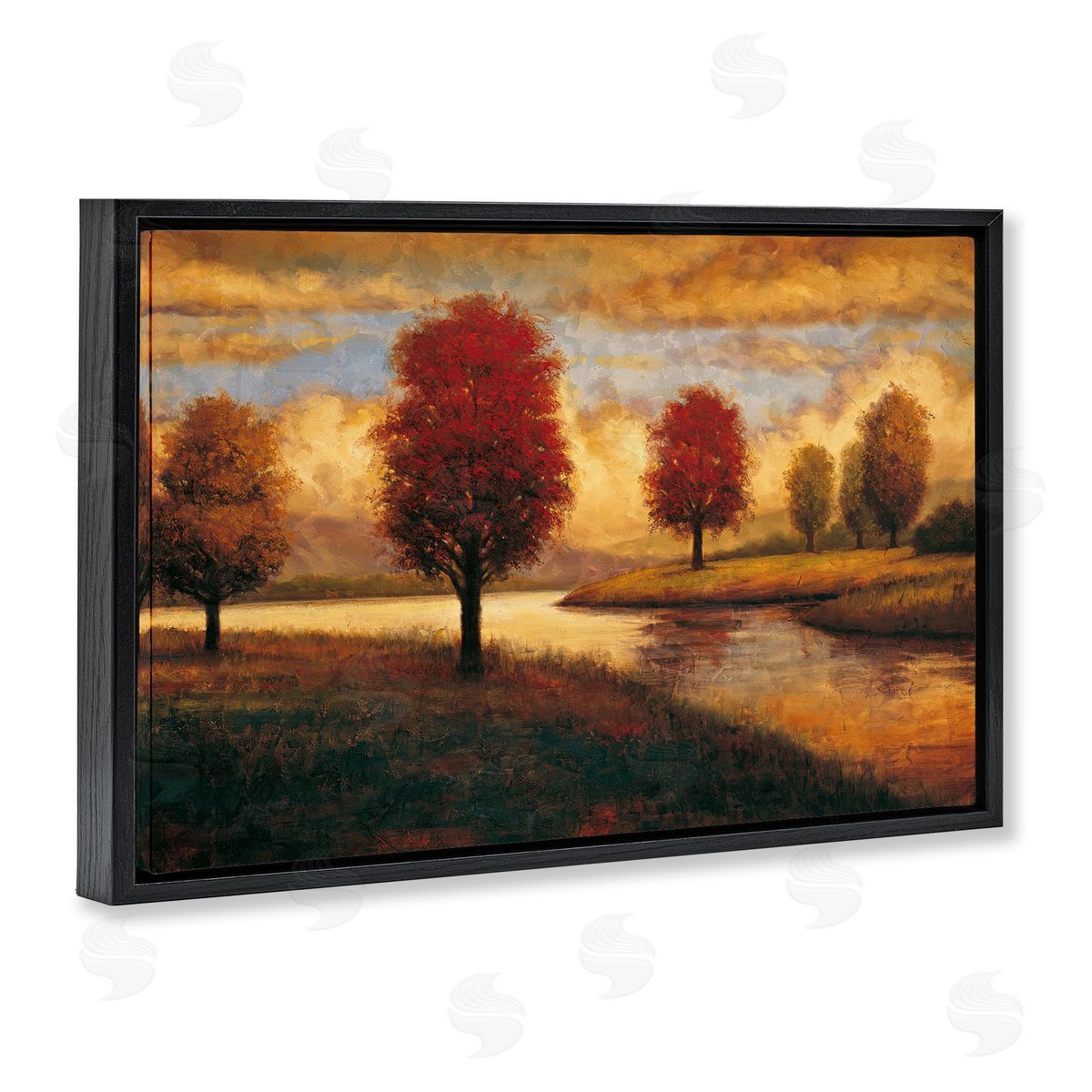 Gregory Williams | Trees with Golden Reflections