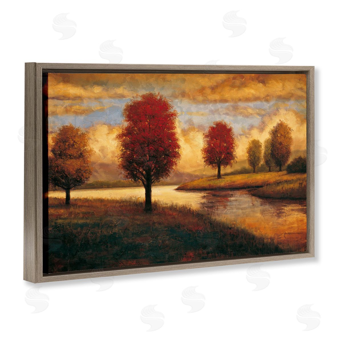 Gregory Williams | Trees with Golden Reflections