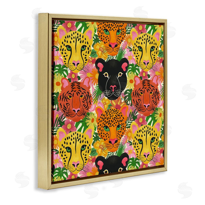 Carrie Cantwell | Jungle Cats Wildlife Pattern