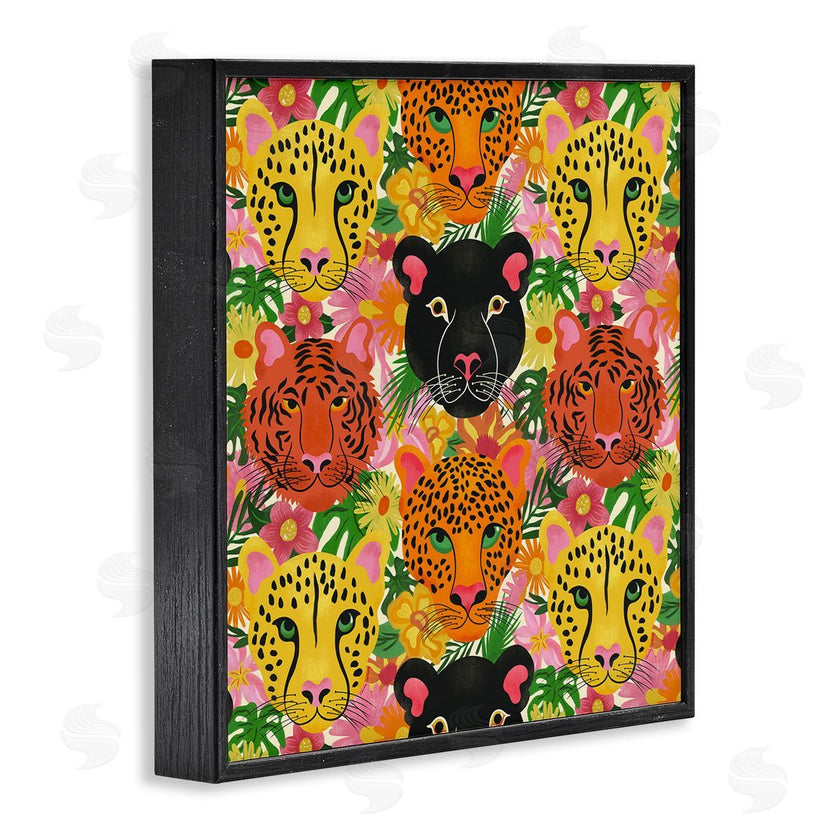 Carrie Cantwell | Jungle Cats Wildlife Pattern