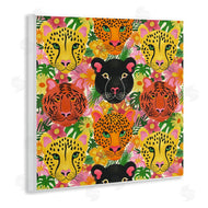 Carrie Cantwell | Jungle Cats Wildlife Pattern