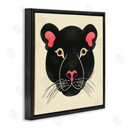 Carrie Cantwell | Minimal Wild Panther Face