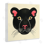 Carrie Cantwell | Minimal Wild Panther Face