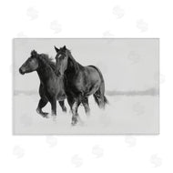 Amy Carroll | Galloping Winter Horses