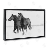 Amy Carroll | Galloping Winter Horses
