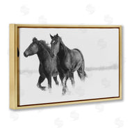Amy Carroll | Galloping Winter Horses