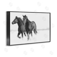 Amy Carroll | Galloping Winter Horses