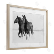 Amy Carroll | Galloping Winter Horses