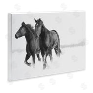 Amy Carroll | Galloping Winter Horses