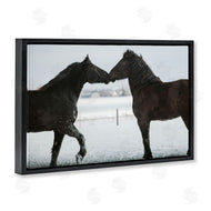 Amy Carroll | Winter Horse Pair