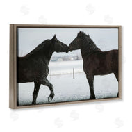Amy Carroll | Winter Horse Pair