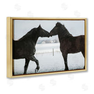Amy Carroll | Winter Horse Pair