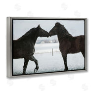 Amy Carroll | Winter Horse Pair